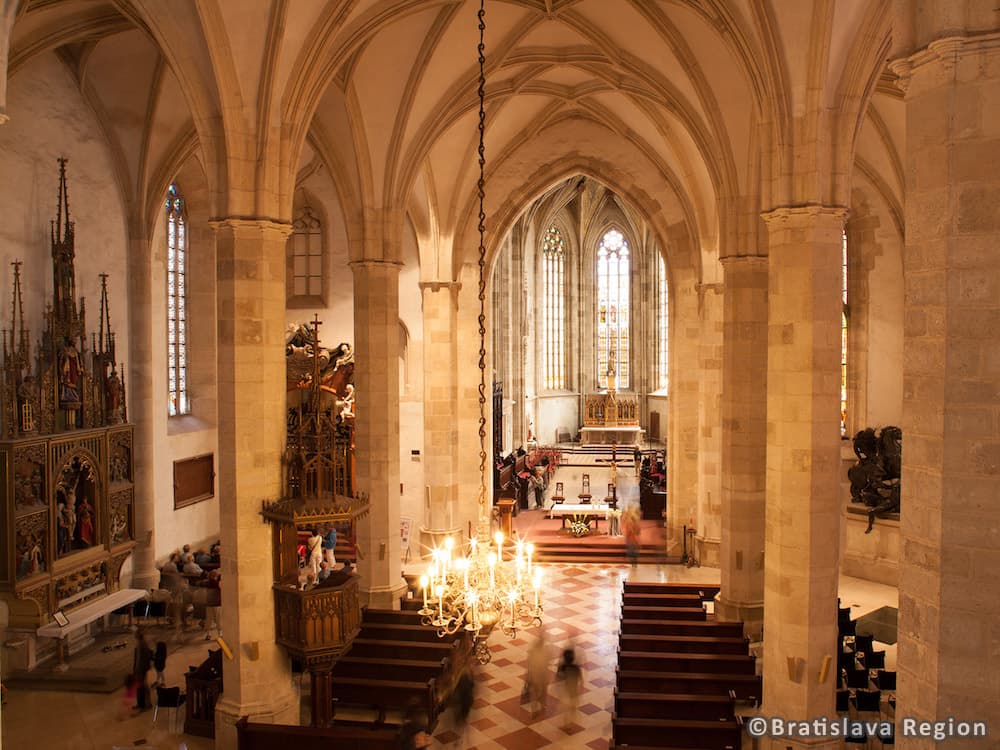 Cathedral interior — main altar